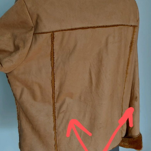 Bon'a Parte women's designer jacket used, beige and brown