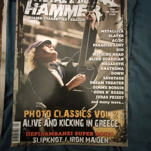 Metal Hammer Photo Classics Vol. 1 & 2 collector's edition like new