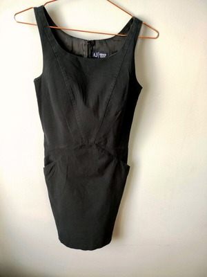 Armani cigarette dress