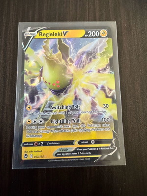 Regieleki V card used, in good condition