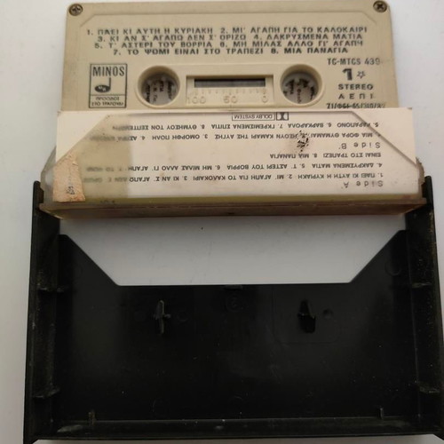 Giannis Poulopoulos Mia Fora Thimamai cassette tape like new, laiko