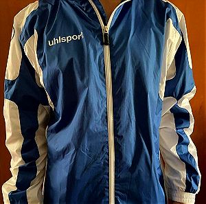 Αντρικό αδιάβροχο μουφάν μπλε sports jacket λεπτό υφασμα καινουργιο με καρτελάκι XL ιδανικο και για δωρο