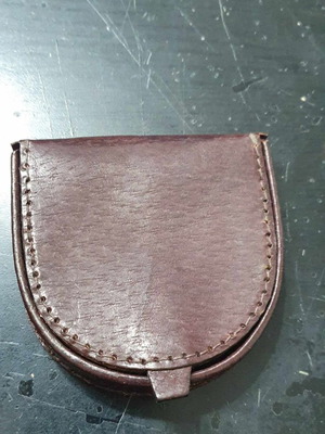 Leather coin wallets set of 2 new