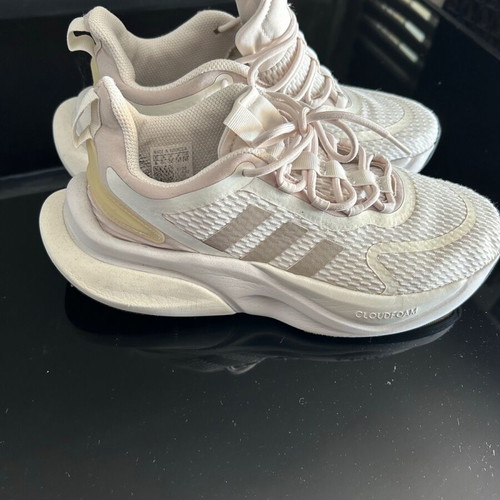 Adidas Cloudfoam women's sneakers used, size 40, beige