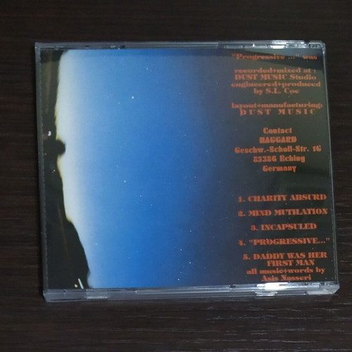Haggard Progressive CDr EP used, limited numbered edition 2008
