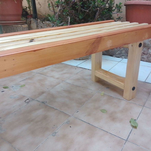 Wooden stool new 2.00m×0.45m with 0.45m height