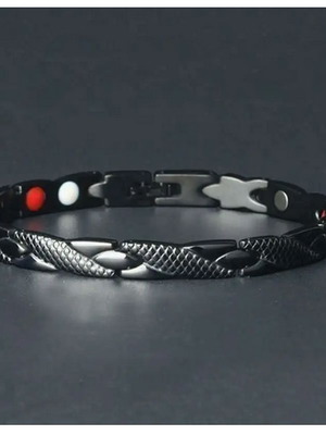 Titanium Magnetic Bracelet new, gold and silver tone