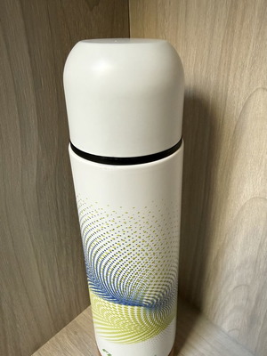 Metal thermos flask