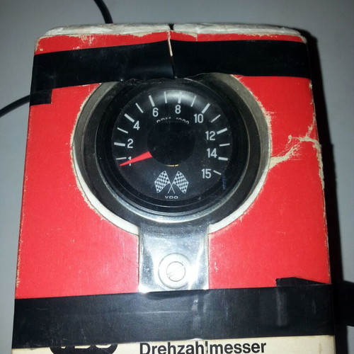 VDO Moto Tachometer new