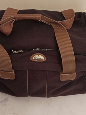 Samsonite μεγάλο σακίδιο μεταχειρισμένο, χρήζει επιδιόρθωσης, καφέ