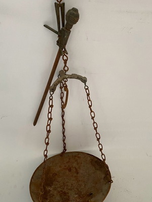 Ζυγαριά αντίκα παλιά παλάτζα του 1930