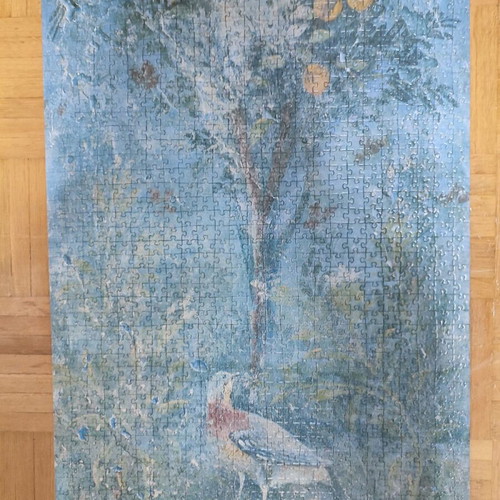 Nuova Arti Roman Fresco collectible puzzle "Bird in the Garden" like new