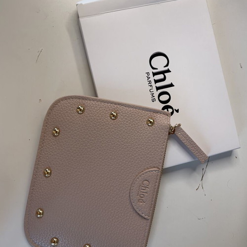 Mini wallet, beige pink