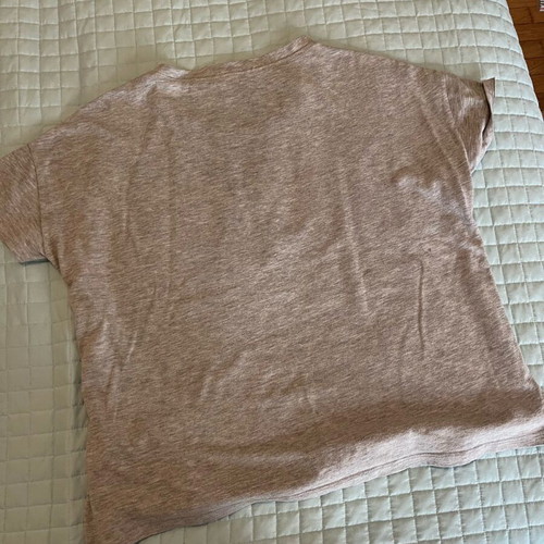 Grey t-shirt used, sizes M-XXL