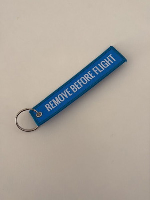 Keychain new blue unused
