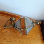 Vintage brass wall light