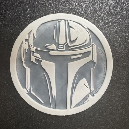 Star Wars Coasters 3D printed with PLA and anti-slip pads