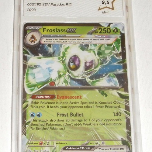 Pokemon Graded Holo Card in Mint condition