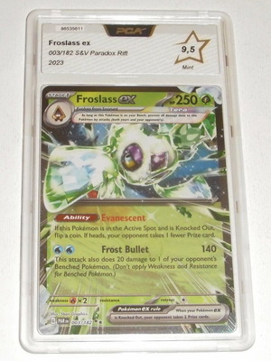 Pokemon Graded Holo Card in Mint condition