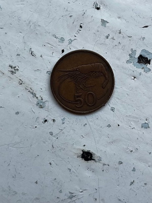 Iceland 50 Aurar 1981 Coin used