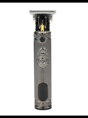 Kemei ΚΜ-700H Επαναφορτιζόμενη Κουρευτική Μηχανή Ασημί Καινούργιο