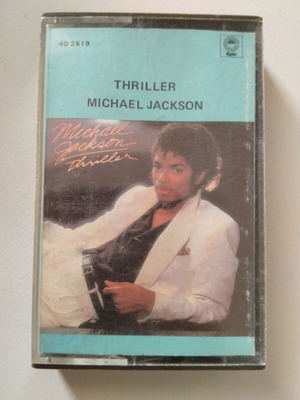 Michael Jackson Thriller cassette tape used