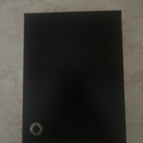 Montblanc Sartorial Card Holder Denim Blue with ID Card Holder new