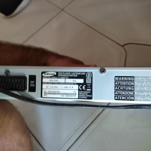 Samsung DVD Player DVD-P370 used with original remote and SCART