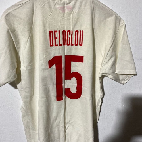 Olympiacos basketball cotton jersey used, size L