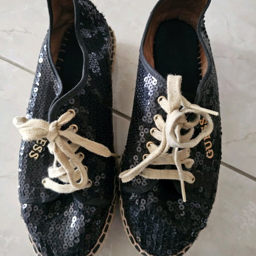 Guess espadrilles like new, black, size 38