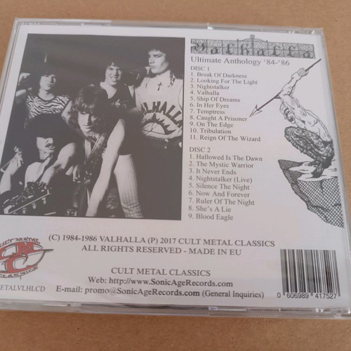 Valhalla Anthology 2-CD sealed, metal