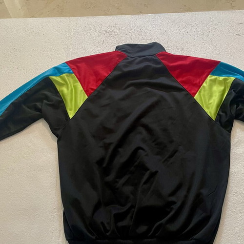 Adidas vintage 90s colorblock track jacket like new