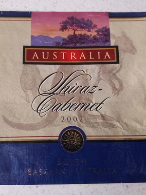 Australia Shiraz-Cabernet 2002 μεταχειρισμένο