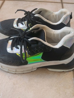 Ziyo sneakers used, size 39, black sports shoes