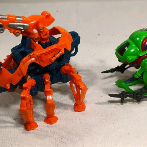 Workbot robots by NEW RAY 1994 used, pack