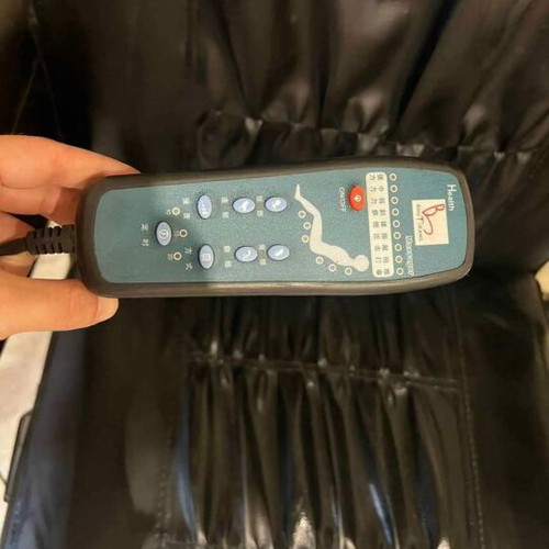 Spa pedicure chair leather professional with massage functions like new