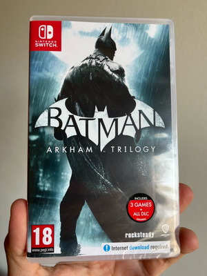 Batman Arkham Trilogy нова за Nintendo Switch с всички DLC