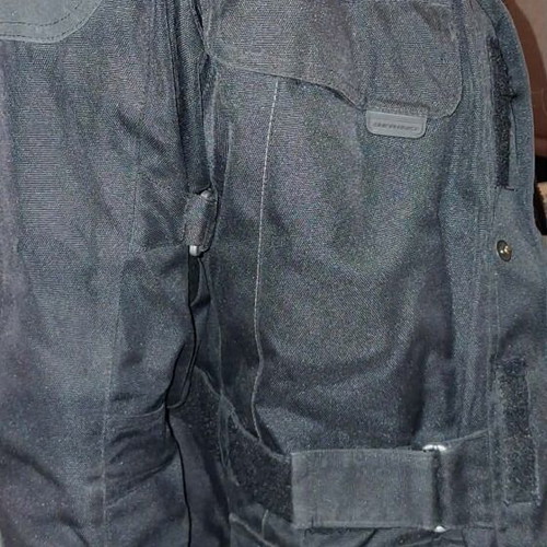 Bering motorcycle jacket size M used with protective armor