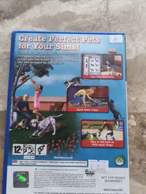 The Sims 2 Pets PS2 used, fully functional