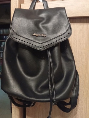Backpack black women's used for everyday