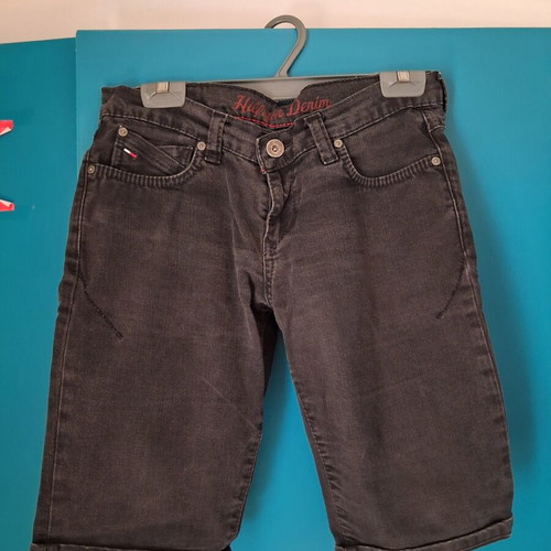 Tommy Hilfiger women's denim bermuda shorts Medium, like new, grey