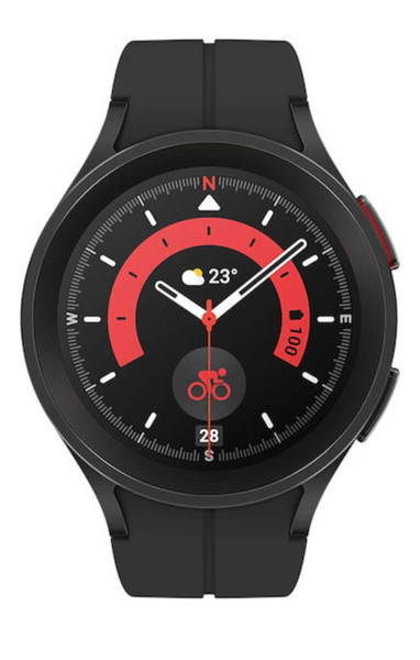 SAMSUNG Galaxy Watch5 Pro μαύρο σαν καινούργιο smartwatch