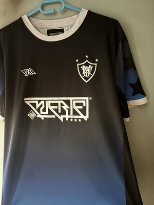 Muerte collab with Negro Tou Moria shirt large like new black blue