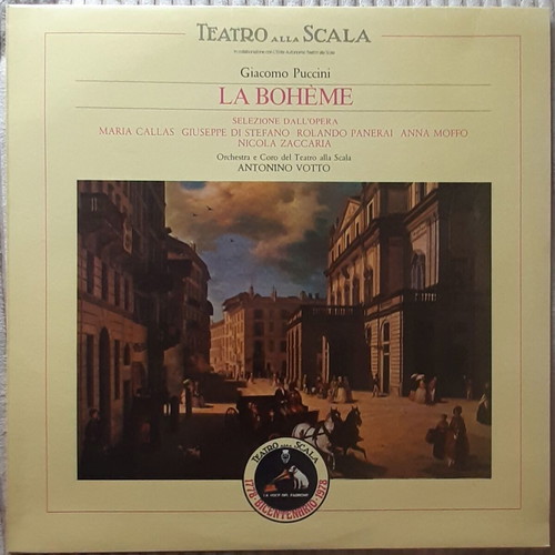 Maria Callas La Boheme Teatro Alla Scala LP like new, classical