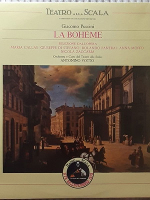 Maria Callas La Boheme Teatro Alla Scala LP like new, classical