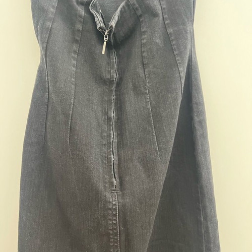Maxi strapless dress Zara like new, grey black, size S/M