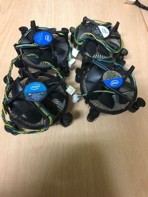 Heatsinks used, pack of 7 pieces