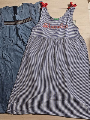 Girls' dresses set of 2 like new, ages 10-12