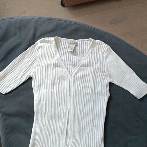 Banana Republic women's blouse used, white, size M