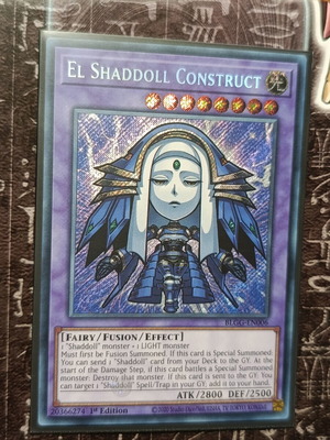 El Shaddoll Construct card like new with Ultra Pro sleeve